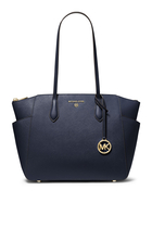 Medium Marilyn Tote Bag in Saffiano Leather